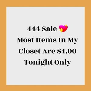 $4 Dollar Summer Clean Out Sale 💖💖
